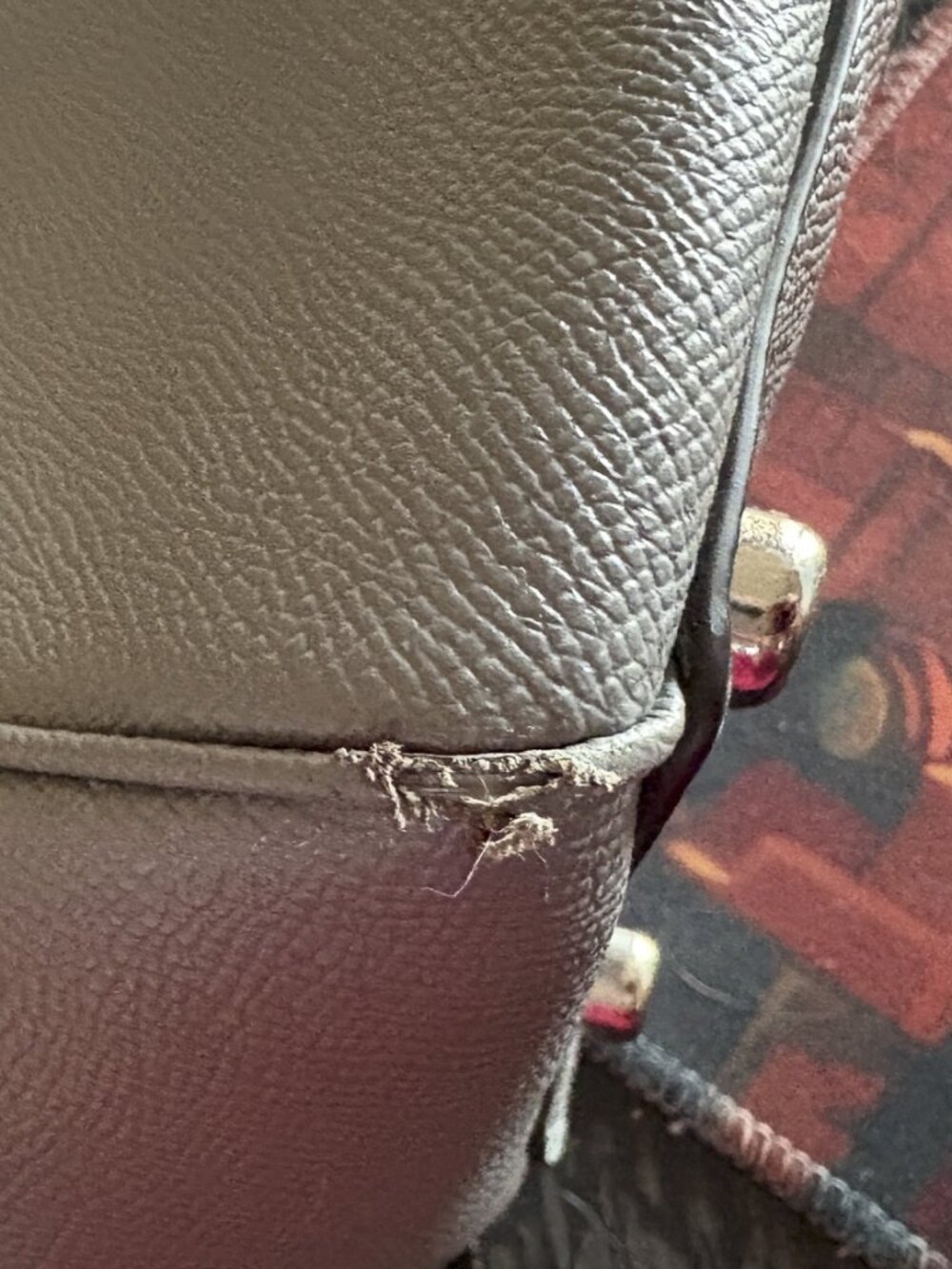 Coach Surrey Carryall Grey Large - Picture 14 of 15